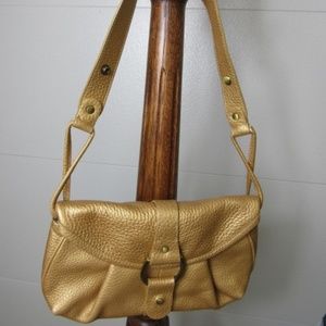 Gold Marshall Field's Small Purse